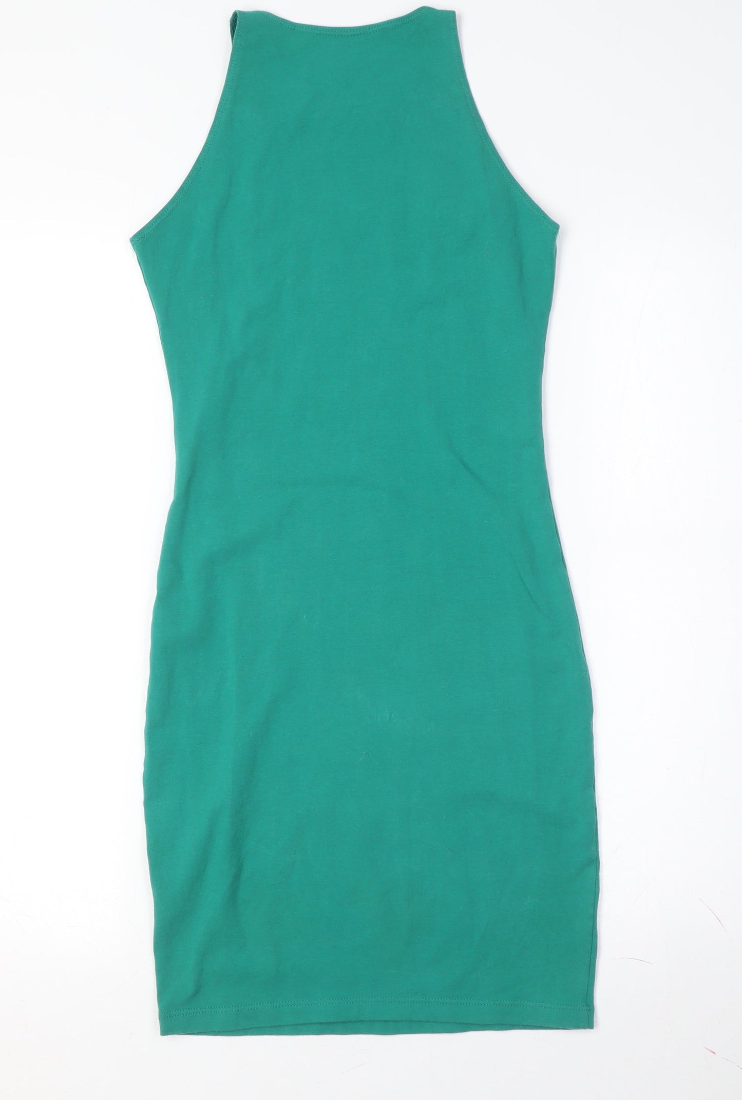 American Apparel Women's Green Tank Dress - S