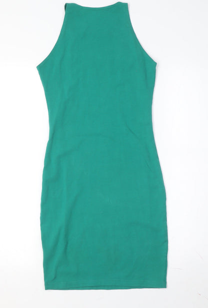 American Apparel Women's Green Tank Dress - S