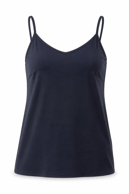 Womens UK Size S VILA Blue Camisole Tank
