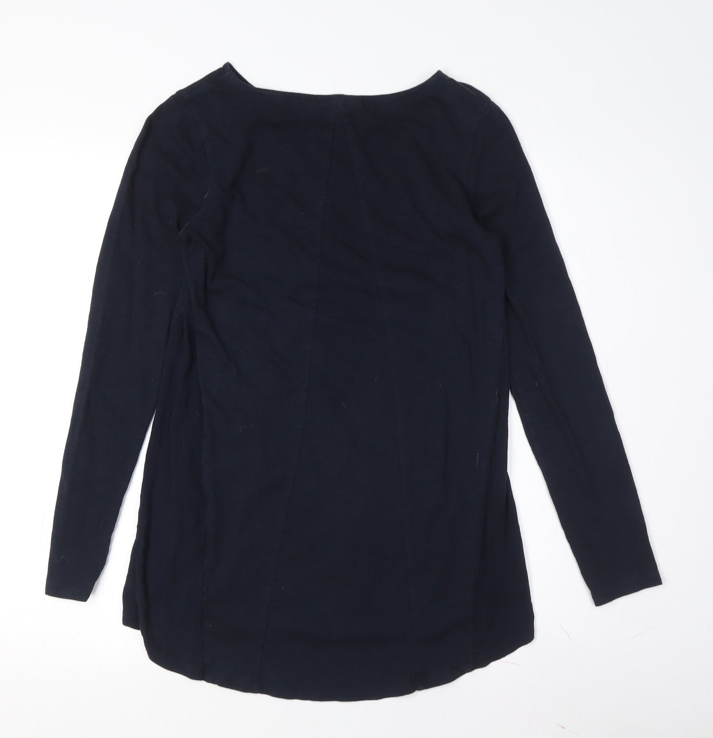 FatFace Women's Blue Boat Neck Long Sleeve Top