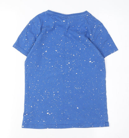 Marvel Boys Blue T-Shirt 8 Years Cotton Superhero Graphic