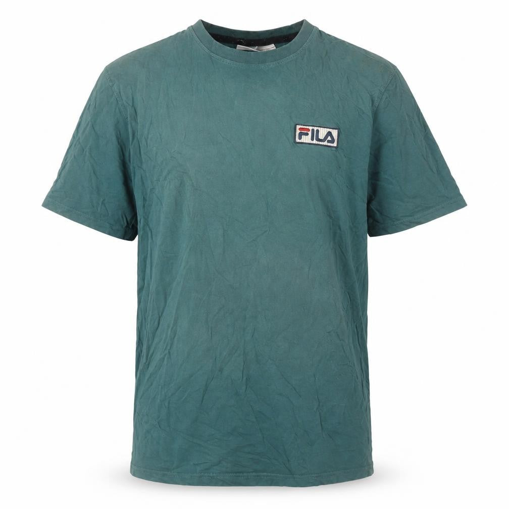 Mens UK Size L FILA Green  T-Shirt