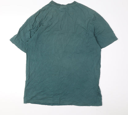 Mens UK Size L FILA Green  T-Shirt