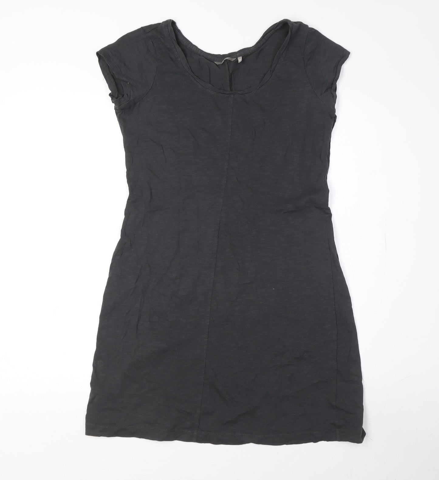 Sandwich Women Black Shift Dress M Short Sleeve Casual