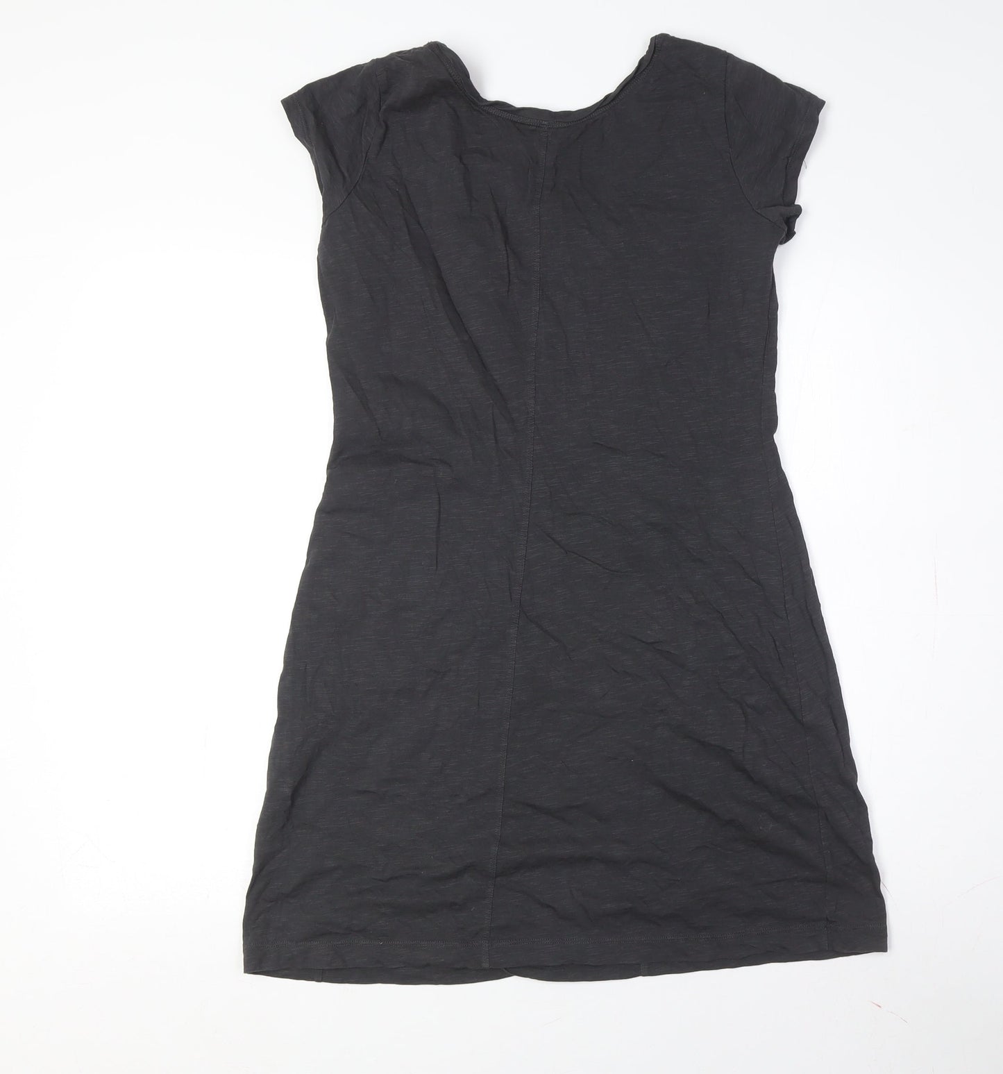 Sandwich Women Black Shift Dress M Short Sleeve Casual