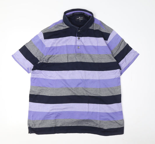 Marks and Spencer Men's L Multicoloured Polo