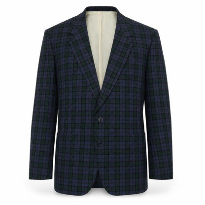 Mens UK Size 44 Vintage Regular Multicoloured Suit Jacket