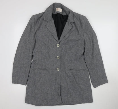 Epic London Women's Grey Classic Blazer Size 14