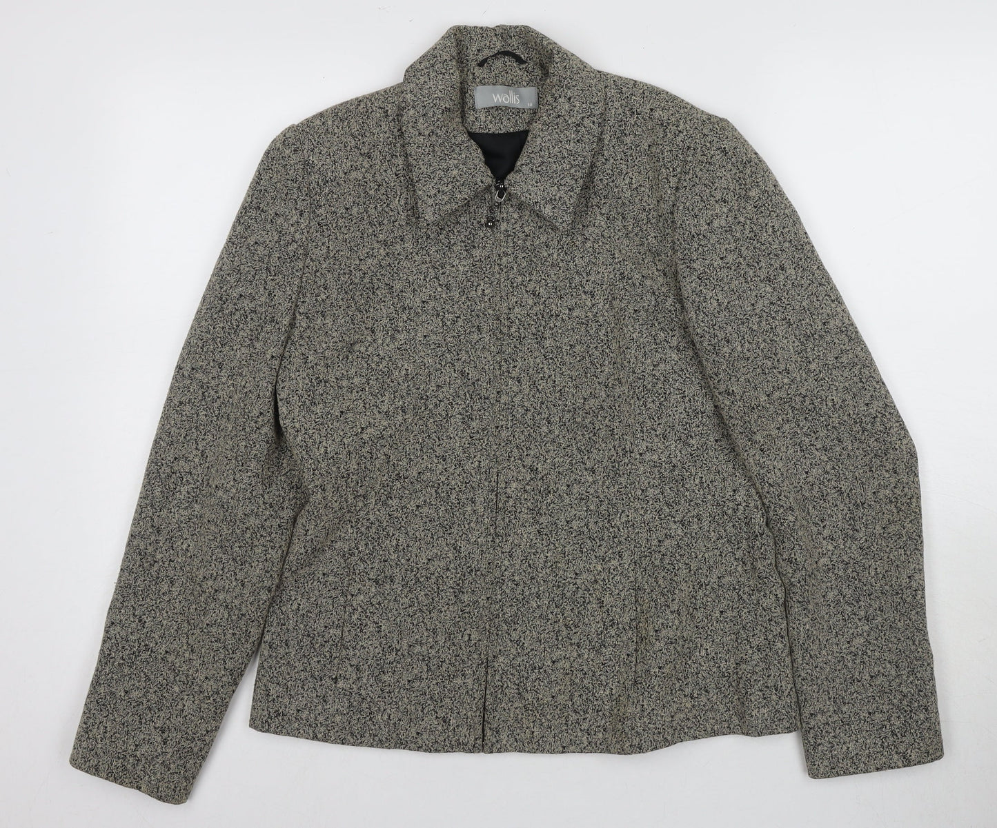 Womens UK Size 10 Wallis Grey Basic Jacket