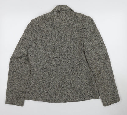 Womens UK Size 10 Wallis Grey Basic Jacket