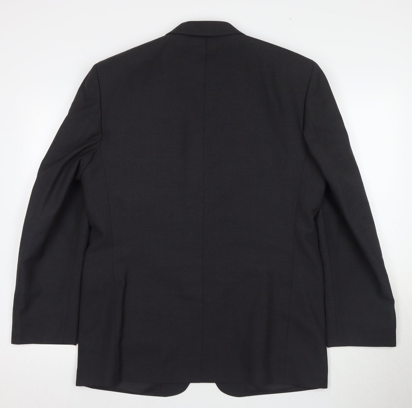 Mens UK Size 40 Simon Jersey Regular Black Suit Jacket