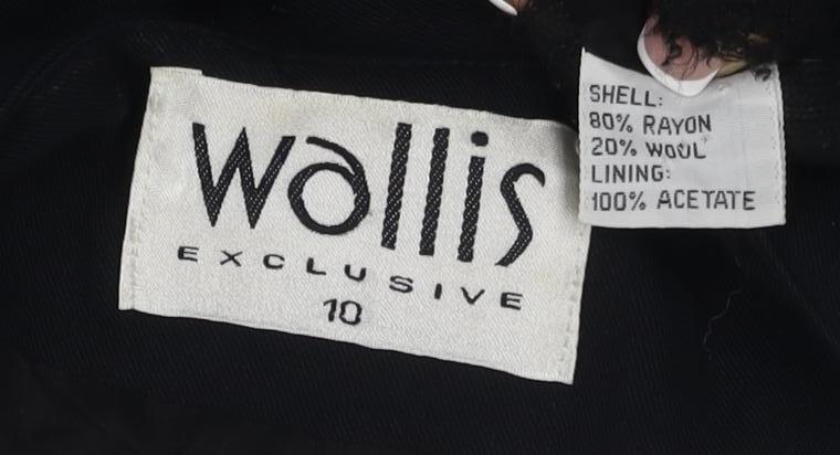 Womens UK Size 10 Wallis Black