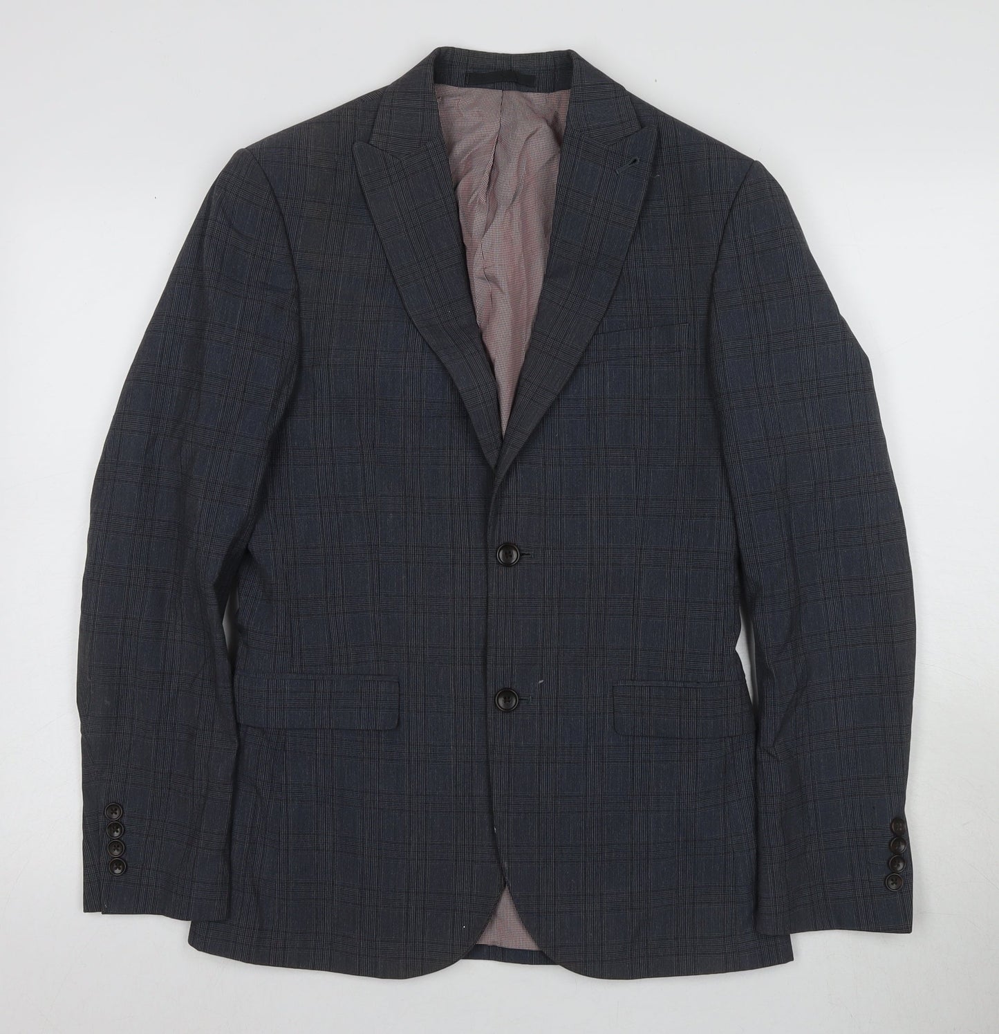 Mens UK Size 36 NEXT Regular Blue Suit Jacket