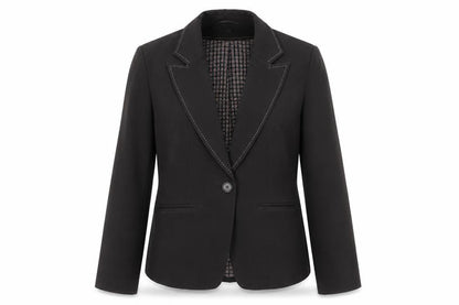 Womens UK Size 10 NEXT Black Single-Breasted