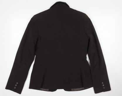 Womens UK Size 10 NEXT Black Single-Breasted