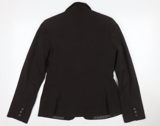 Womens UK Size 10 NEXT Black Single-Breasted