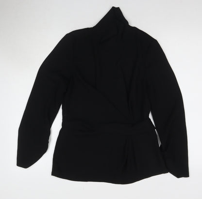 Zara Women's Black Long Sleeve Top Size 10