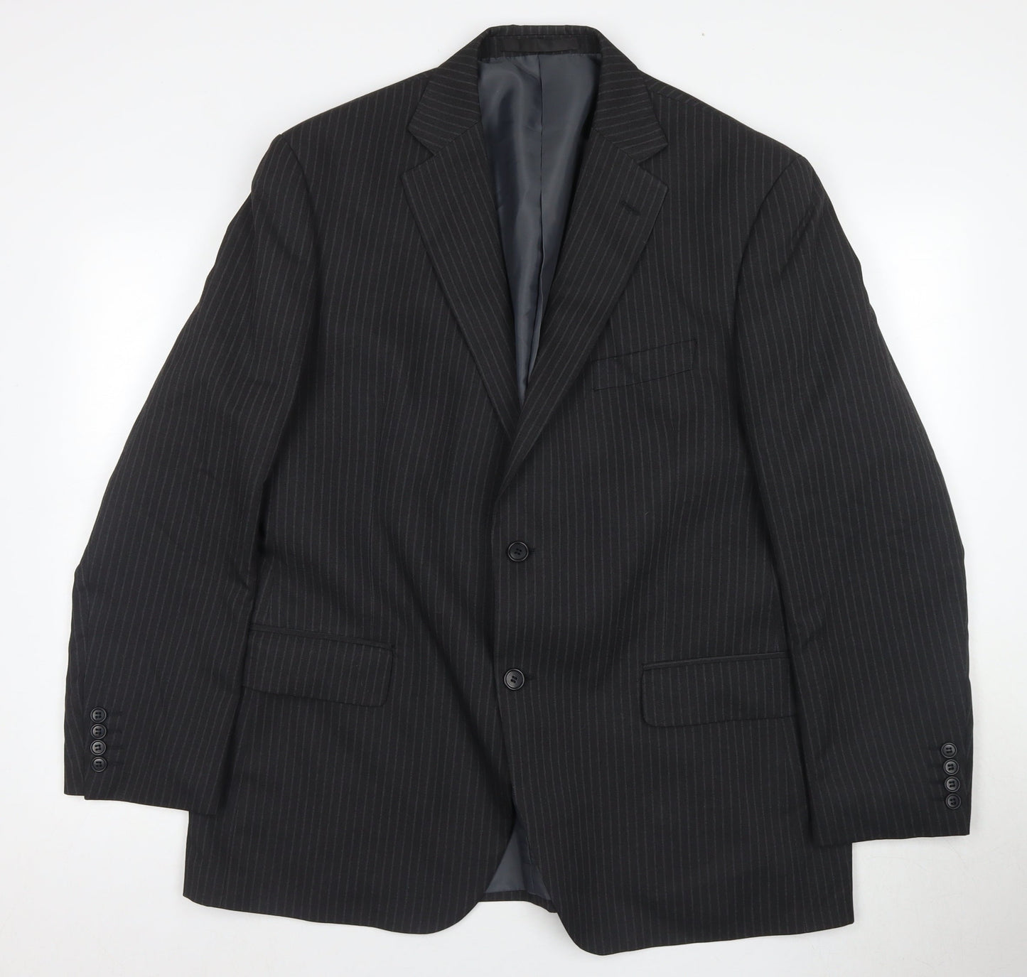 Mens UK Size 42 Marks and Spencer Regular Black Suit Jacket