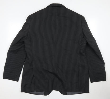 Mens UK Size 42 Marks and Spencer Regular Black Suit Jacket