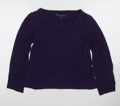Precis Women's Purple XS Long Sleeve Jersey