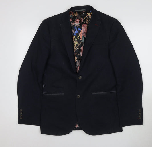 Mens UK Size 38 NEXT Regular Black Suit Jacket