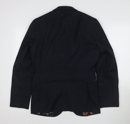 Mens UK Size 38 NEXT Regular Black Suit Jacket