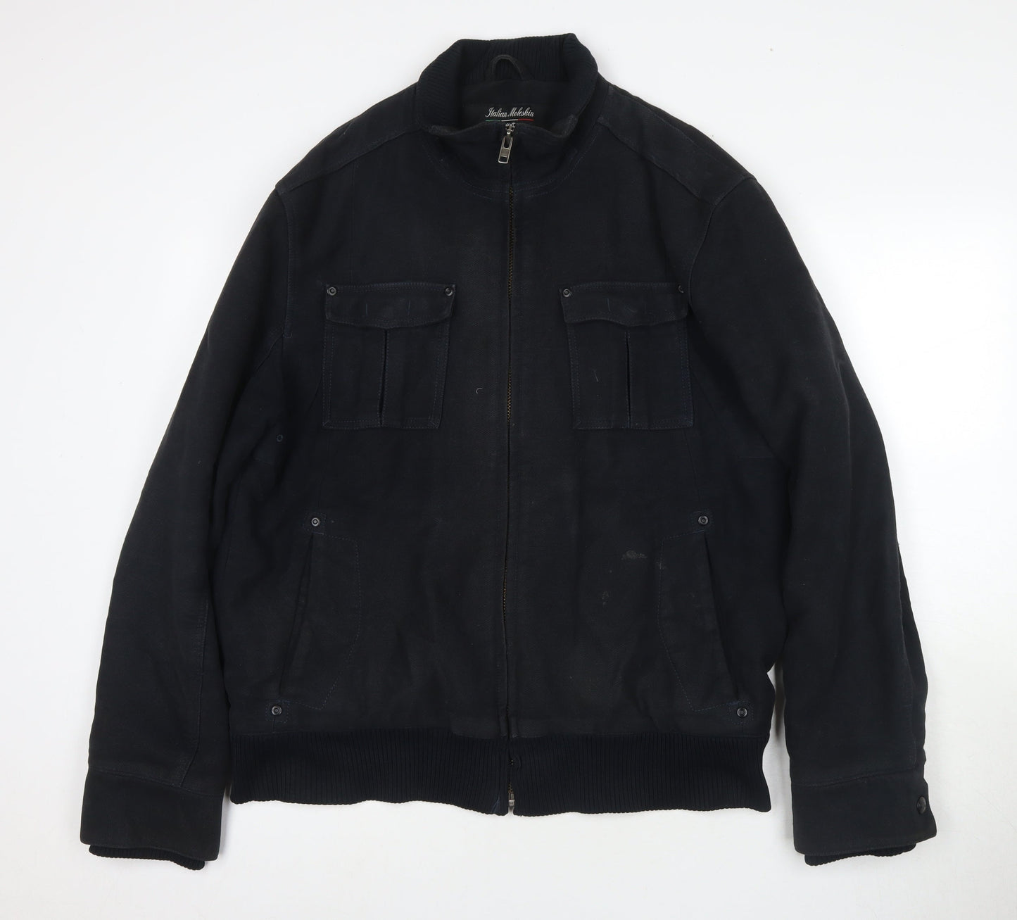 Mens UK Size L NEXT Black Bomber Jacket