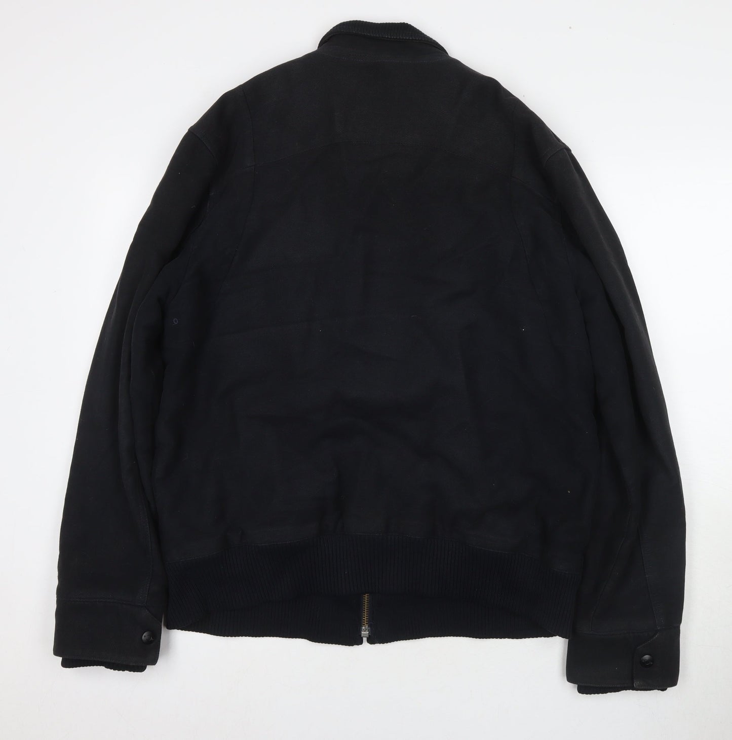 Mens UK Size L NEXT Black Bomber Jacket