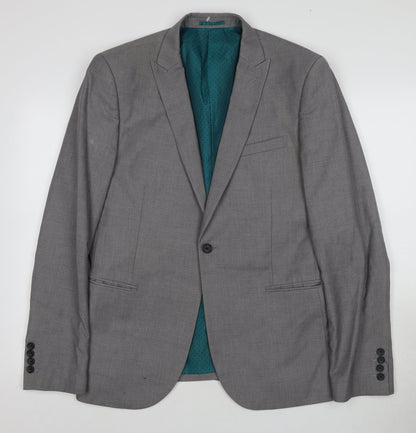 Mens UK Size 42 NEXT Regular Grey Suit Jacket