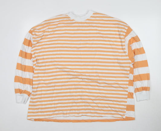 Womens UK Size 10 ASOS Multicoloured Basic T-Shirt