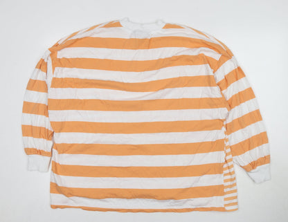 Womens UK Size 10 ASOS Multicoloured Basic T-Shirt