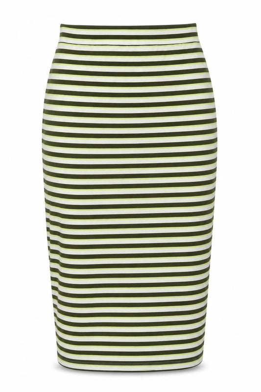 South Women's Multicoloured Stripe Pencil Skirt Size 10