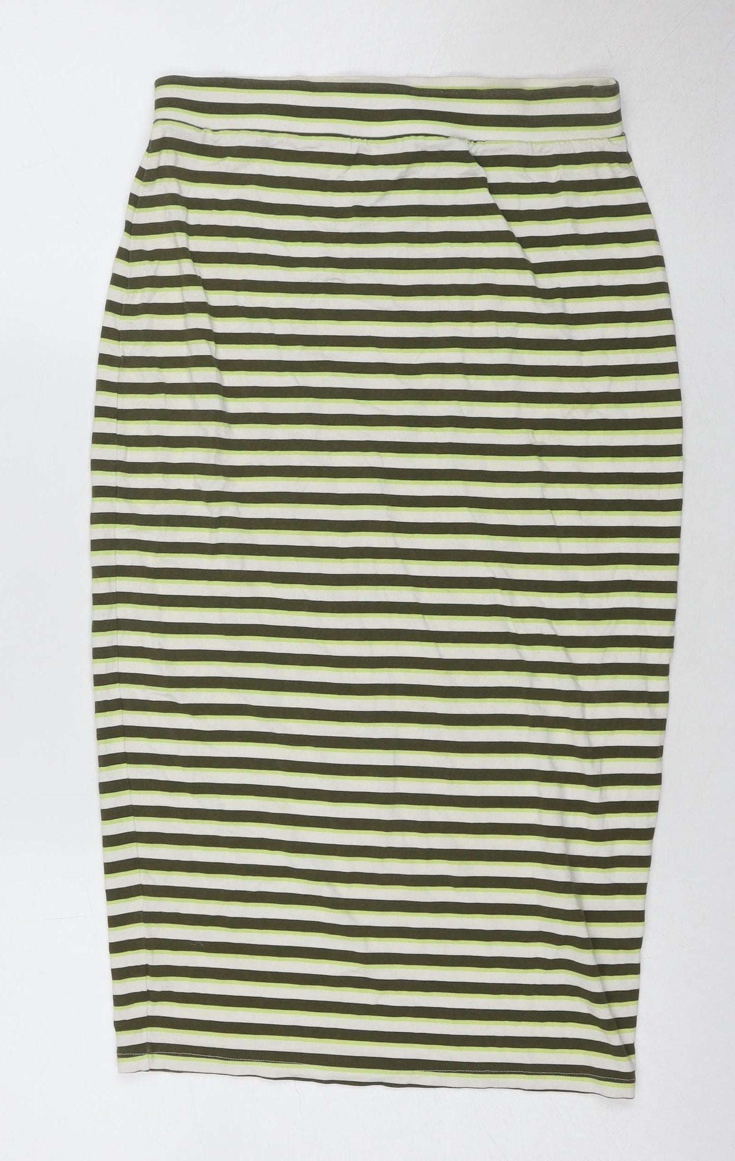 South Women's Multicoloured Stripe Pencil Skirt Size 10