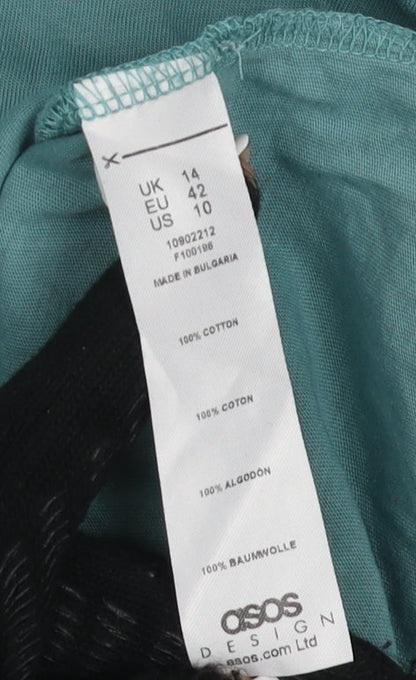 Womens UK Size 14 ASOS Green