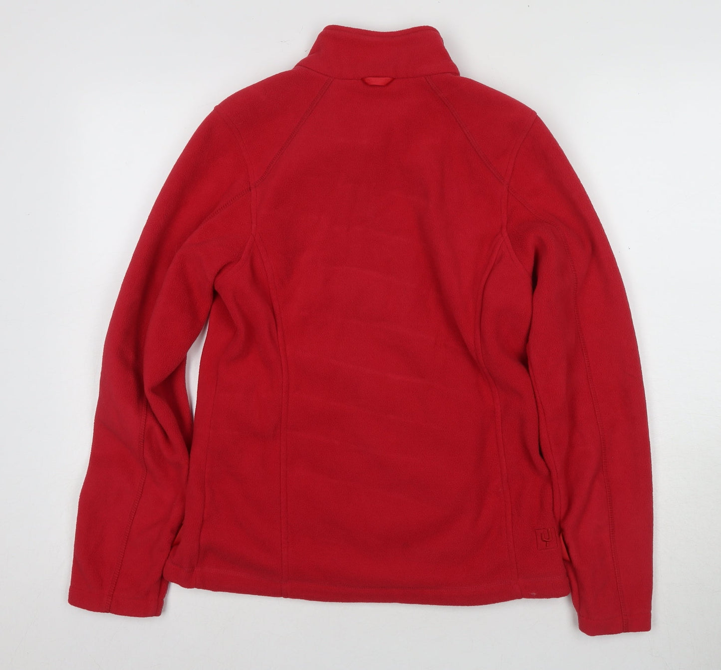 Afaucho Women's Red Fleece Jacket, XS, Mid-Length