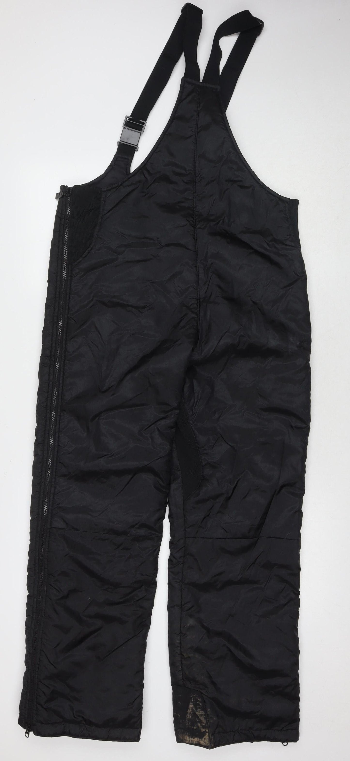 LA Spirit Black Unisex Jumpsuit M Nylon Zip