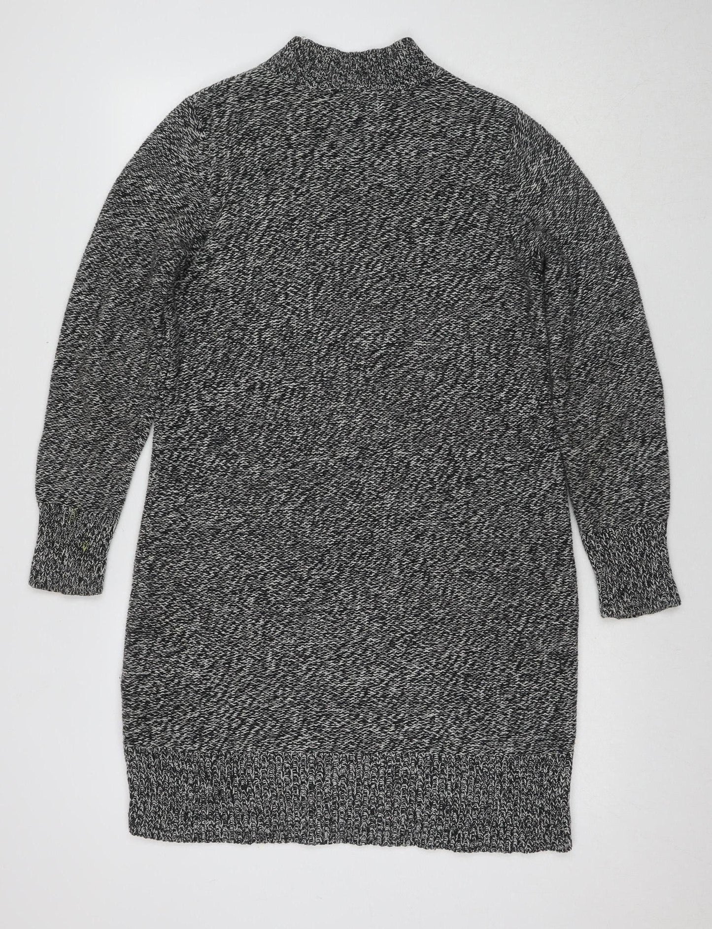 Old Navy Women's Black White Knit Sweater Dress M