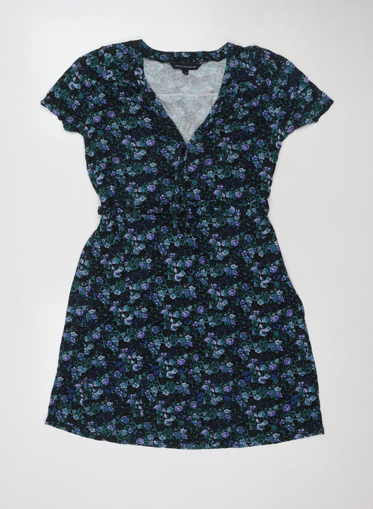 French Connection Floral Women's Dress Size 6 A-Line