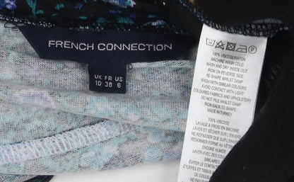 French Connection Floral Women's Dress Size 6 A-Line
