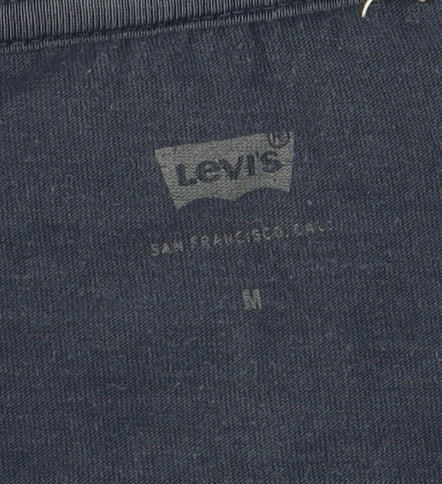Levi's Men's Blue Medium Logo T-Shirt