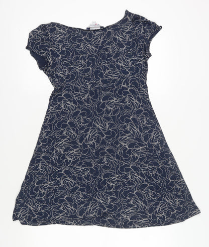 Crew Clothing Co. Women's Blue A-Line Dress Size 12