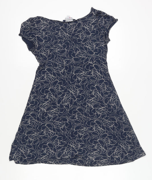 Crew Clothing Co. Women's Blue A-Line Dress Size 12