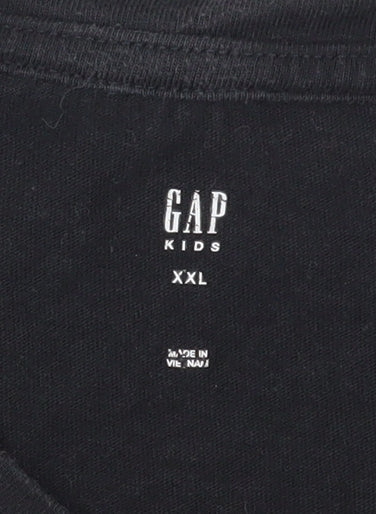 GAP Kids Black Long Sleeve Graphic T-Shirt 14 Years