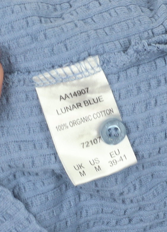 Cotton Traders Mens Blue Polo Shirt M