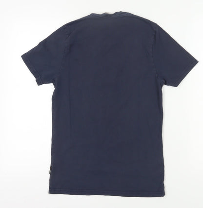 Mens UK Size S Ben Sherman Blue  T-Shirt