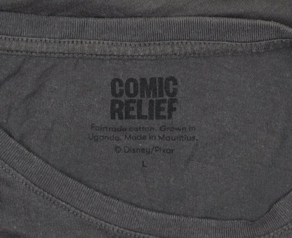 Mens UK Size L Disney Grey  T-Shirt