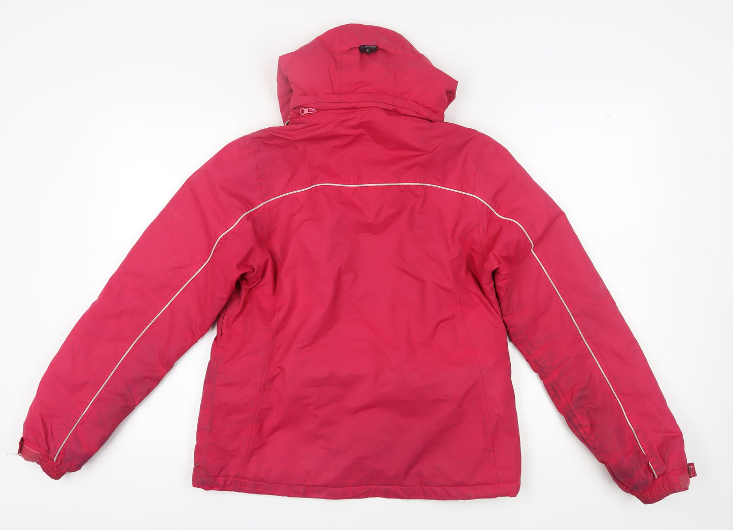 Womens UK Size L Trespass Red Puffer Jacket
