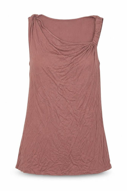 Womens UK Size S Gap Brown Basic Tank