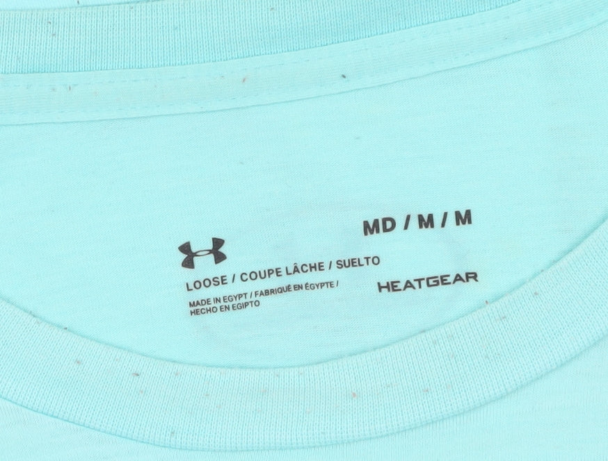 Under Armour Men's Blue M Relaxed T-Shirt