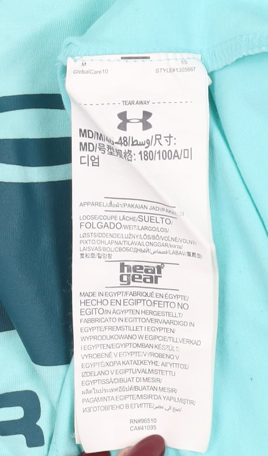 Under Armour Men's Blue M Relaxed T-Shirt